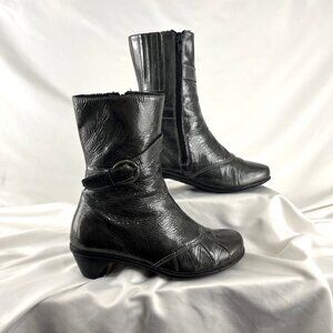 Naot Grey Patent Ankle Boots Womens EU Size 37